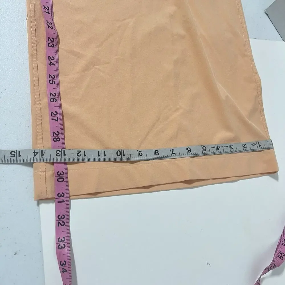 Lululemon Swift Mid-Rise Wide-Leg Pant Women's 14 Peach Bellini Athleisure EUC